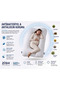 Cleanfreash Huggle Double-Sided 5-Zone Supportive Washable Mattress Fabric Maternity Pillow 80X120 - 4
