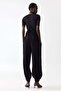 Balloon-leg twill trousers - 4