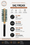 Elsa Professional 1929C Hair Brush 41 mm – Professional Blow-Dry Brush, Volumizing Round Hair Brush - 3