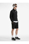 Straight Fit Belted Lace-Up Printed Sports Shorts - 3