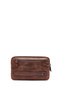 Men's Brown Leather Mini Handbag 25Sbd3534Cr - 4