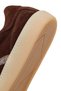 Women's Brown Lace-Up Sports Shoes, Suede Leather Sneaker 26Pfd371210 - 8