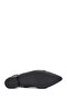 Women's Black Open-Back Buckle Ballerinas 26Pfe400118 - 5