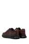 Men's Brown Lace-Up Genuine Leather Casual Sneaker, Winter Sports Shoes 25Wfd677818 - 5
