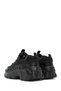 Men's Black Intruder Essential Lace-Up Thick Sole Sports Shoes, Genuine Leather Sneaker 015m101412 - 4