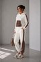 Women's Leopard Detail Winter Tracksuit Set - 2