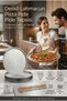 6-Piece Stainless Steel Pizza-Lahmacun Tray – Perfect Baking with Perforated Design 32 cm 722228
