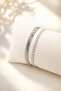 Stylish, Suitable for Daily Use, Silver Color 2-Piece Bracelet Set - 4