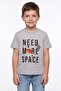 تي شيرت للأولاد مطبوع عليه Need More Space - 2