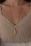 Dangle Fish Necklace with Steel Ball Chain - 2