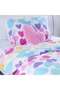 Tiny Hearts 3-Piece Comforter Set with Cushion 160x220cm - Multicolor - 2