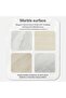 Rosetta End Table Marble - Beige & Brown - 8