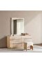 Wrenley 6 Drawers Dresser With Mirror And Stool - 2