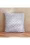 Shadow Line Printed Water Repellant Outdoor Filled Cushion 45x45cm - Grey