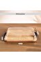 Wade Pastry/cheese Carrying Box With Lid 38x28.7x6.8cm -natural - 6
