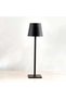 Levin Led Cordless Mini Table Lamp 5w Touch Dimmer Rechargeable Usb Type-c 13x28cm - Black - 6