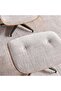 Ariste Lounge Chair With Ottoman - Nautral & Beige - 4