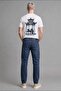 100% Cotton Straight Fit Jean Trousers I1702Ax26Hs - 3