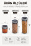 12 Pack Linea Round Storage Container 4X(0.50 Liter, 1.1 Liter, 1.70 Liter) Gray - 8