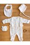 10-Pack Baby Girl Floral Patterned Muslin Hospital Discharge Pack - 7