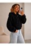 Women's Hooded Soft Plush Jacket - 3