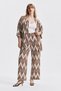 Bürümcük Fabric Women's Comfortable Summer Kimono and Loose Pants Two-Piece Set