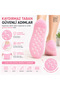 2 Pieces Orange Color Foot Moisturizing Booties Socks One Size Full Gel Socks Foot Care Orange Spa Gel Socks - 5