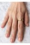 Minimalist Sparkling Elegant Tarnish-Resistant Stainless Steel Ring - 2