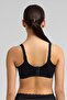 Lace detailed ghost bra black - 4