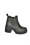 T996220009 Black Thick Heeled Women's Boots - 8