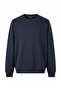 Sweatshirt Basic Navy Blue - 3
