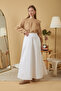 Poplin Skirt White - 4