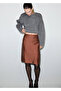 Midi Skirt with Strass Stones - 7