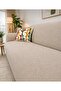 Sofa Cover, Bohemian Patterned Elastic Sofa Cover, Tie-On, 1 Piece