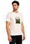 M0613517 Printed T-Shirt Men's T-Shirt White - 2