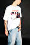 816 the Rolling Stones Oversize White T-Shirt - 6