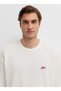 M0613503 Logo Embroidered T-Shirt Men's T-Shirt White - 6