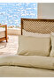 Premium Tencel Double Satin Duvet Cover Set Beige (200X220 cm) - 3