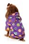 Small and Medium Breed Dog Long Coat Karita Purple - 4