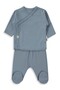 3-Piece Basic Bodysuit Sets - Blue - 2