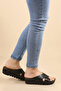 Zenne 456-10 Sultan Model Orthopedic Cross Patterned Daily Slippers, Sizes 37-43 - 2