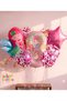 Fairy Girl Star 3 Year Old Balloon Set Bunch of Balloon Foil Set Fairy Girl Concept Set Age Balloon Set