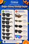 Original Rectangular Model for Sunglasses & Prescription Glasses Super Flexible Foldable Glasses Carrying Protection Storage Case Premium Quality Silicone Glasses Case That Doesn'T Take up Space in Bag - Beach Beige - 4