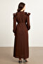 Layla Accessory Dress - Brown - 5