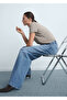 Wideleg Jeans with High Waist - 7