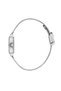 Dke.1.10970-1 Wicker Cord Rectangular Case Minimal Stone Design Metallic Color Women's Bracelet - 2