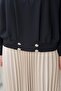 Beli Ribana Elasticated Short Tunic with Four Button Detail - 5