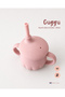 Guggu Ultra Premium Silicone Drinking Cup with Straw (200 ml) - 4