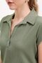 Bdart Textured Sleeveless Polo Blouse - 3