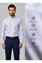 The Crisp Everyday – White Non-Iron Oxford Shirt with Sharp Finish, Slim Fit - 3